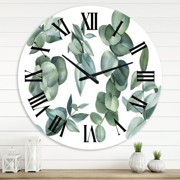 Designart 1 in Quartz Traditional Wall Clock