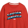 thumbnail image 3 of Marvel The Avengers - Cap Logo Type - Toddler And Youth Long Sleeve Graphic T-Shirt, 3 of 5