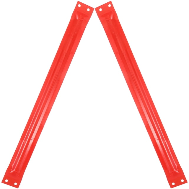 HEALEEP 2Pcs Aluminum Alloy Ladder Step Attachment Rectangular Telescopic Design for Ladder Accessories