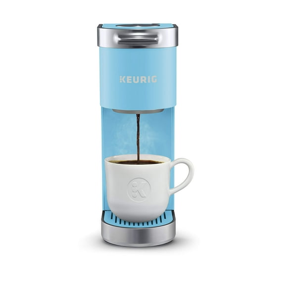 Keurig K-Mini Plus Single Serve Coffee Brewer, Cool Aqua