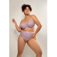 thumbnail image 4 of Smart & Sexy Women's Plus Size Retro Lace & Mesh Unlined Underwire Bra, 4 of 5