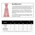 thumbnail image 5 of Vestidos de noche elegantes para mujer, vestido de cóctel de boda con escote en V, vestido de dama de honor largo con corte en forma de salmonete, L, 5 of 5