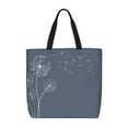 thumbnail image 1 of Balery White Dandelion Bolsa de Mano para Mujeres con Cremallera, Bolsa de Gimnasio con Compartimentos, Bolsa para Laptop, Bolsa para Trabajo, 1 of 7