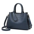 thumbnail image 1 of LinYooLi New Large PU Leather Crossbody Bags For Women Summer Crocodile Pattern Solid Color Lady Shoulder Handbags Simple Female Totes, 1 of 6