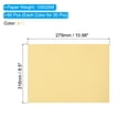 thumbnail image 2 of Uxcell 60 Sheets Vellum Paper 8.5 x 10.98 inch, Printable Translucent Paper for Invitations Beige Gold, White, 2 of 5
