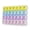 Multi-color (4 times a day), variant on Pill Organizer 4 Times a Day, Pill Box Weekly Pill Organizer 7 Day with One-Touch Open,Extra Large Compartments, Travel Pill Organizer for Daily Use 1 Pack