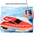 thumbnail image 2 of Remote Control High Speed Boat Electric Speedboat Toy for Water Race (Blue), 2 of 5