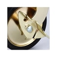 thumbnail image 4 of (4 Packs) 3-inch Screw Stem Gold Brake Dining Wheel & Swivel Pp Caster Hand Push Silent Wheel Furniture Caster ,Quiet and Smooth, 4 of 4