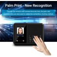 thumbnail image 3 of Generic Time Clock Attendance Face Recognition with Password Palm Print Facial for Employees Access Control Machine Support Multi Language System USB Port Data Management Device Suitable for School, 3 of 8