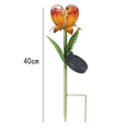 thumbnail image 2 of Luces de flores solares de 2 piezas - Paquete doble amarillo rojo Adepaton CPB-US-DYP863-2, 2 of 5