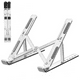 thumbnail image 2 of Soporte para computadora portátil, soporte elevador para computadora portátil, soporte ajustable de aluminio plegable para computadora portátil, más computadoras portátiles y tabletas de 10, 2 of 8