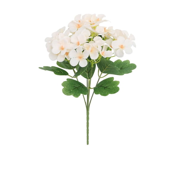 HuiXinOu Artificial Orchid Flowers, Silk Floral Arrangement for Home Decor, Wedding Centerpiece & Photography Props, Realistic Fake Plant in Vase, Purple White Bloom