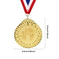 ShYlai 6.5cm Volleyball Medal Award Medals with Neck Ribbon Competition