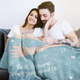 thumbnail image 3 of Afterprints Get Well Gifts for Women Men, Hug/Healing Blanket, Thinking of You/Cancer Care/Sympathy/After Surgery Gifts for Friends, Sister, Coworkers, Soft Throw Blankets 50'' x 60'', 3 of 7