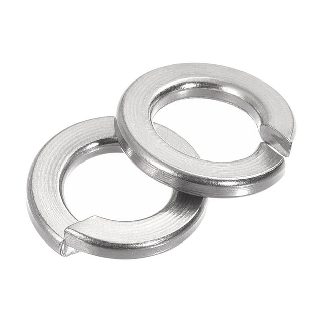 Unique Bargains 9/16-Inch 304 Stainless Steel Split Spring Lock Washer 25 Pack