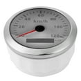 thumbnail image 2 of Gps Gauge, Gps Speedometer Waterproof Short Start Up Time Mirror Tempered Glass With Backlight For Boat Yacht Outboard For Car Motorcycle Engineering Machine White Dial,Black Dial, 2 of 8