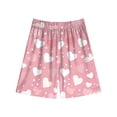 thumbnail image 5 of Toddler Baby Girls Summer Outfits Short Sleeve Cartoon Print T-Shirt Tops & Shorts Sets 2pcs Cute Baby Girls Cotton Summer Clothes For 1t 2t 3t 4t 5t 6t 7t Children,Oversized 6-7 Years, 5 of 5