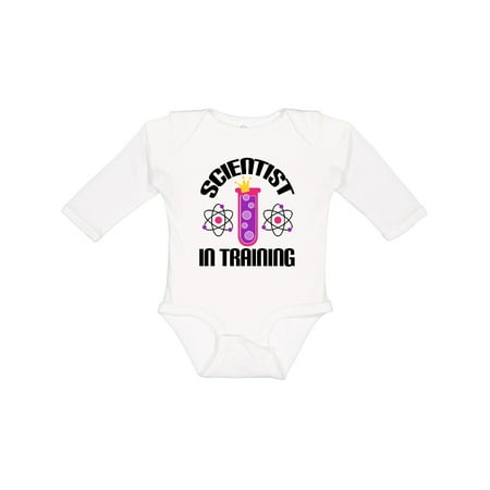 

Inktastic Future Scientist in Training Gift Baby Girl Long Sleeve Bodysuit
