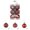I, variant on Tkrady Christmas Balls Ornaments,New Snow Box Christmas Set 6cm Sticky Powder Light Electroplated Christmas Diy Accessories