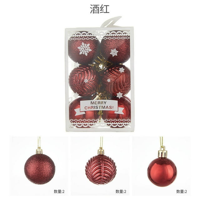 HBFAGFB Christmas Decorations 12 Pcs Snow Box Party Supplies Suitable for Wedding Decor I One Size