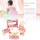 thumbnail image 5 of Tholdsy Mini juego de muebles para casa de muñecas, casa modelo de juguete para niños, juego de muebles de madera, juguete educativo para niños, juego Muebles de casa de muñecas Literas Tholdsy FN000080-01B, 5 of 6