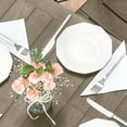 thumbnail image 5 of Inval Baru 29" Plastic Outdoor Dining Table, Mocha, 5 of 15