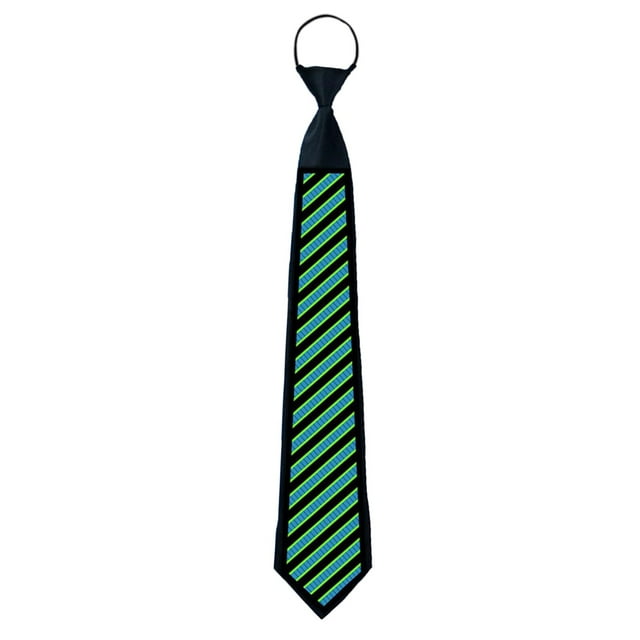 Accessoire de Cravate Lumineux avec Contrôle Son pour Fêtes et Bars Article Musical Réactif pour Événements
