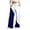 Blue, variant on CaiJunJia Women's Wide Leg Sweatpants Drawstring Baggy Sweatpants High Waisted Casual Trousers Jogger Pant