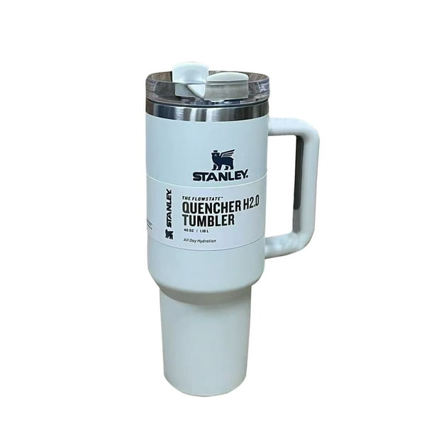 40OZ Vaso Térmico de Acero Inoxidable, Taza Termica Frio y Caliente para Cafe con Tapa y Popote, Termo Infusor de Vacío Doble para Hombre, Mujer, Regalo