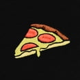 thumbnail image 2 of Dalix Pizza Embroidered Fleece Cropped Hoodie Cold Fall Winter Women in Black 2XL XX-Large, 2 of 5