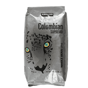 KS Colombian Supremo Whole Bean Coffee Medium Roast 3lbs. Bag with Unparalleled Flavor USDA Organic Certified Kosher Certified | 100% Arabica Coffee Beans