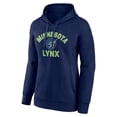 thumbnail image 2 of Women's Navy Minnesota Lynx Overtime Pullover Hoodie, 2 of 3
