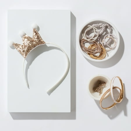 Goody Goody Ouchless Blonde Hair Elastics No Metal Gentle Hair