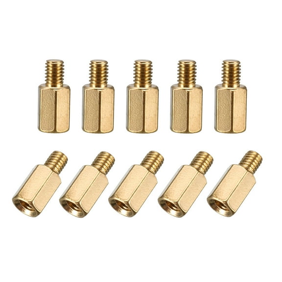 10Pcs PCB Motherboard Standoff Hex Spacer Screw Nut M3 Male 4mm to Female 7mm