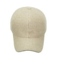 thumbnail image 4 of Dyfzdhu Fashion Women Men Sport Solid Color Keep Warm Knitting Beach Baseball Cap Hip Hop Hat Sun Beige, 4 of 5