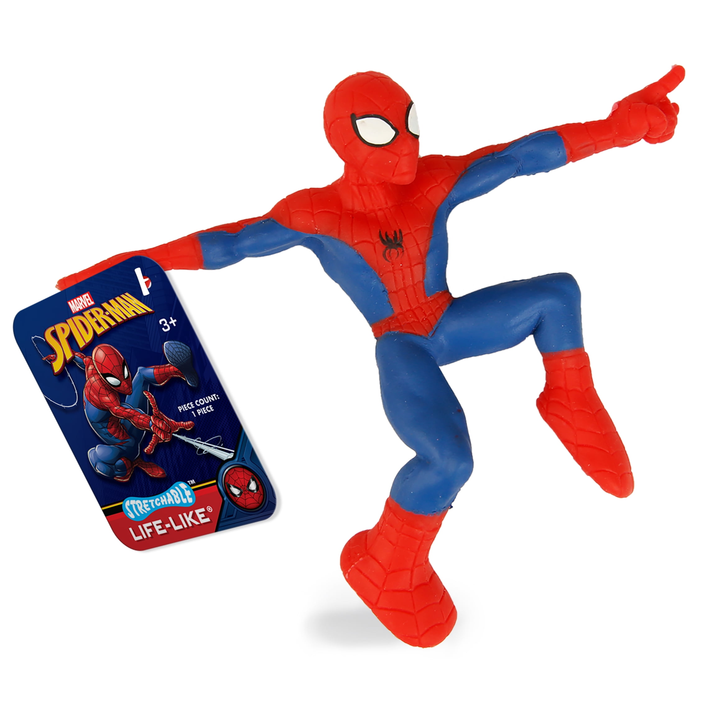 Ja-Ru Disney and Marvel Life-like Stretchy Squishy Novelty Toy - 1 Piece- for Children & Adults(Selections May Vary)