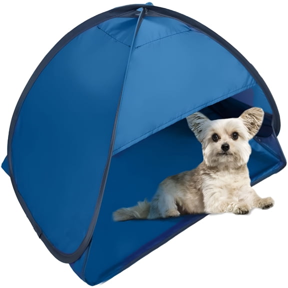 MISSMILE Portable Pop-Up Beach Tent for Small Pets, Dog Sun Shade Shelter