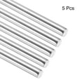 thumbnail image 3 of Uxcell 304 Stainless Steel Round Rods, 12.7mm x 152mm Solid Shaft Rods, Pack of 5, 3 of 3