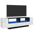 LED TV Stand for up to 80" TVs, Modern 70" Entertainment Center Meida
