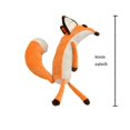 thumbnail image 3 of Cute little fox doll rag doll plush toy trick or treat doll, 3 of 5