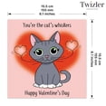 thumbnail image 3 of Twizler Funny Valentines Card From The Cat - Humorous Valentine’s Day Card or Gift From Cat, 3 of 5