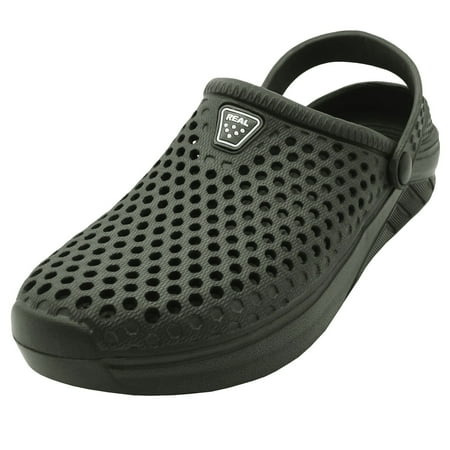 

SNJ Men s Lightweight Clogs Slip Indoor Outdoor Sandals Shoes