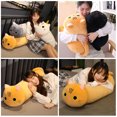 thumbnail image 3 of Almohada de felpa suave, juguete de peluche en forma de C, almohada larga para sofá para niños, reg yeacher  Negro 35cm, 3 of 7