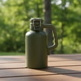 thumbnail image 2 of Ozark Trail 48oz Insulated Stainless Steel Growler, Forest Green Travel Bottle, 2 of 10