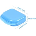 thumbnail image 2 of Étui de Rangement pour Rétention et Prothèses Dentaires avec Trou d'Air - Boîte de Protection Buccale 3 Pcs, 2 of 7