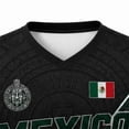 thumbnail image 4 of 2026 Mexico Soccer Jersey for Men, V Neck Short Sleeve Breathable Football Fan T Shirt, 4 of 7