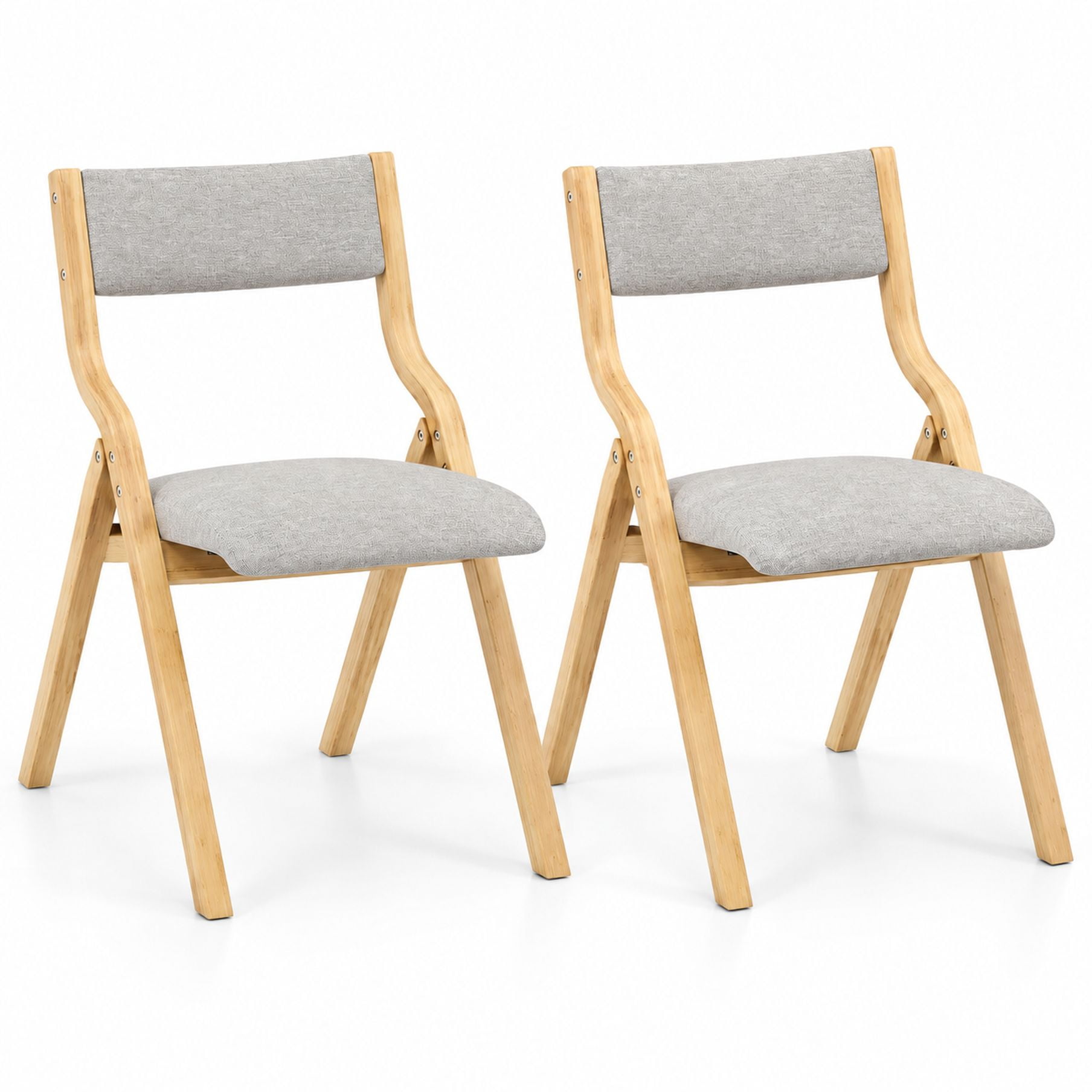 folding wood chairs set of product