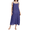 Blue, variant on Women Silk Cotton Long Slips Full Slips For Under Dress Chemise Camisoles Slip Dress Petticoat