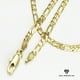 thumbnail image 4 of Collar de oro de 14 quilates con colgante de Mickey Mouse, el mejor regalo unisex para madre, padre, novia, novio, ella, él, collar de cadena Figaro de 14 quilates de Aria Jeweler Inc, 4 of 5