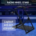 thumbnail image 2 of QinaQin Sim Racing Steering Wheel Stand, Simulator Cockpit Wheel Mount Stand for Racing Game Setup and Driving Simulation Use, 2 of 7